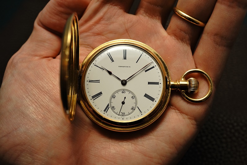 1900's ティファニー 18KYG 懐中時計（ハンターケース） | ichigo_ichie