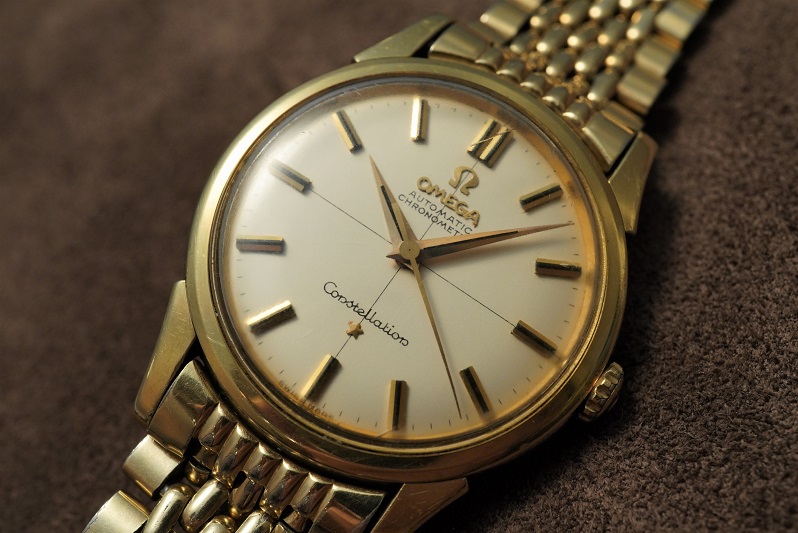 1960年代 OMEGA (オメガ) / コンステレーション（constellation）/ Cal.561　/ 18金無垢 / 自動巻き / オーバーホール済み オメガ コンステレーション 1960年代 Constellation 35㎜ケース 1960\u0027s