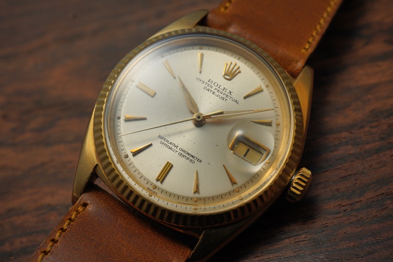 ● ロレックス デイトジャスト 1601 cal.1560 YG×SS