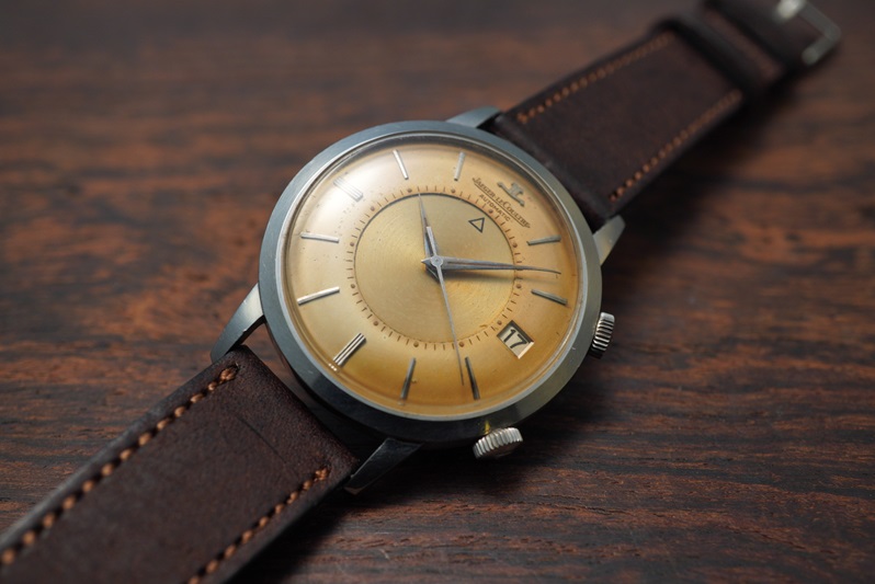 ジャガールクルト ミステリーダイアル 置き時計 1950年代 手巻 8デイズ 